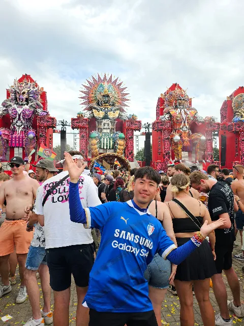 a festival moment