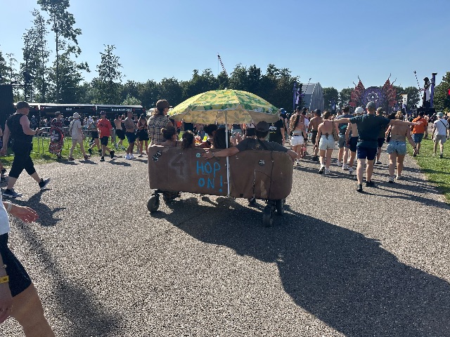 a festival moment
