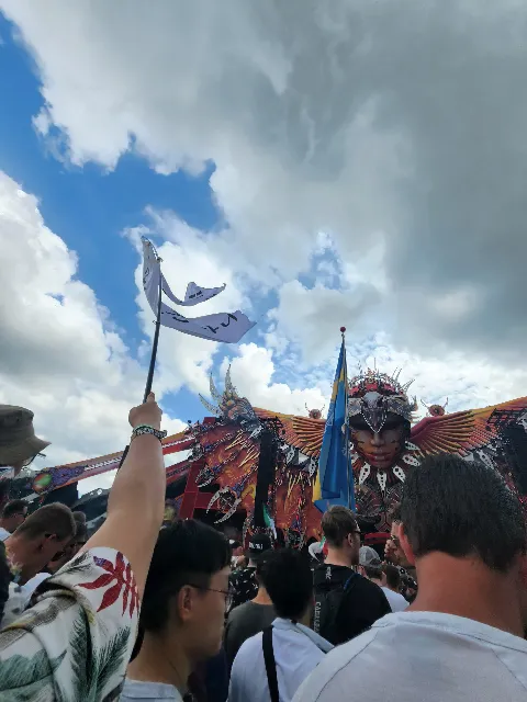 a festival moment