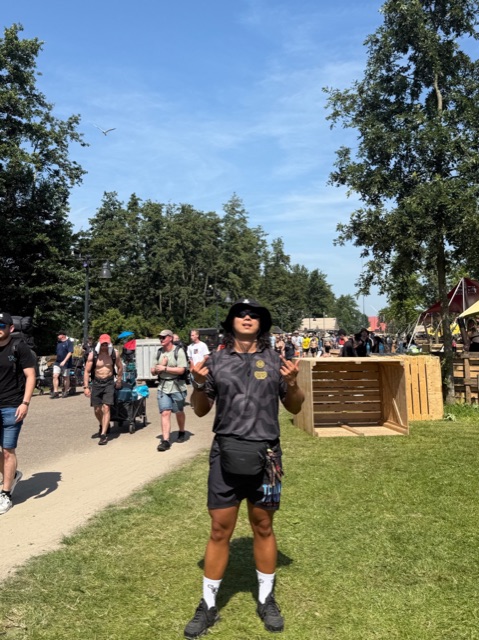 a festival moment