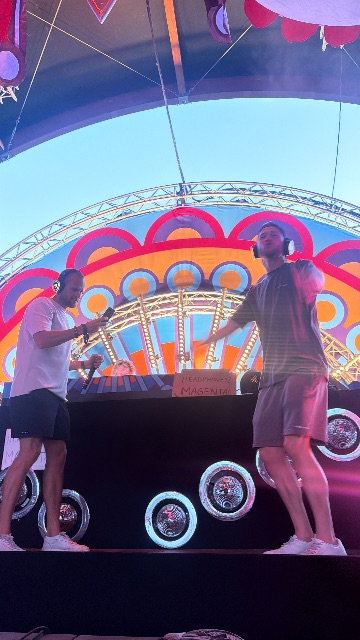 a festival moment