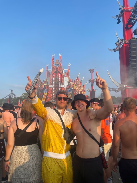 a festival moment