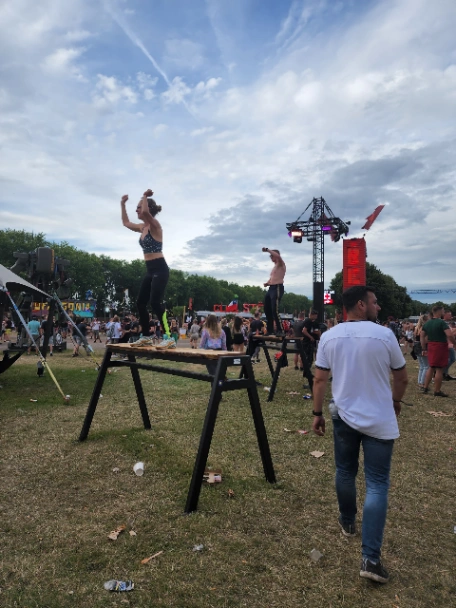 a festival moment