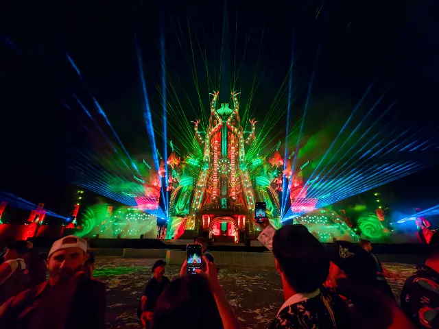 a festival moment