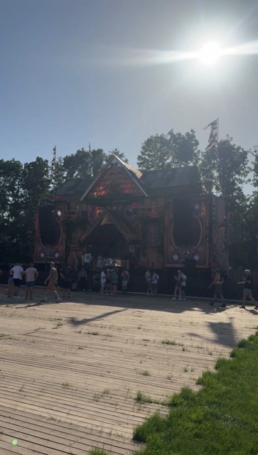 a festival moment