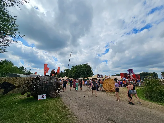 a festival moment
