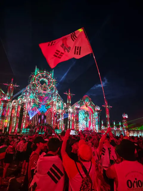 a festival moment